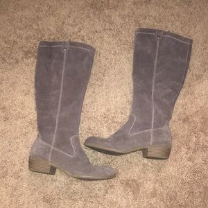 Leather boots from Bass